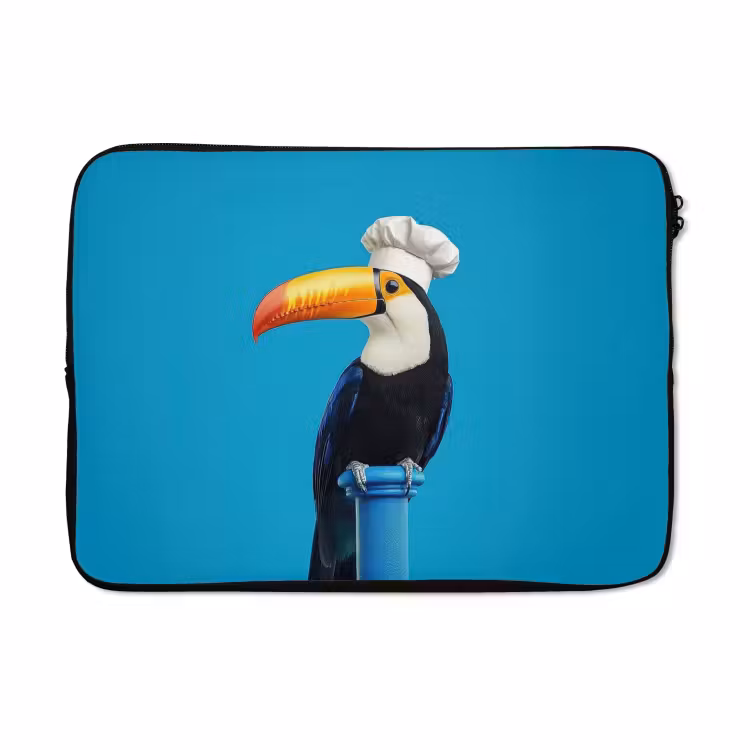 Laptophoes - Tucan - Sokkel - Vogel - Koksmuts — 5