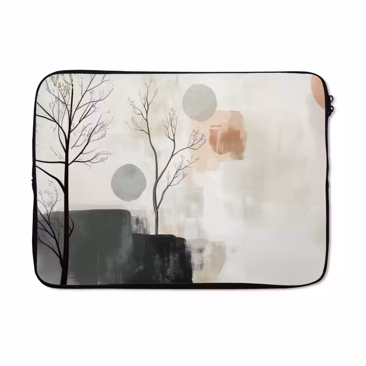 Laptophoes - Wabi sabi - Beige - Plant — 5