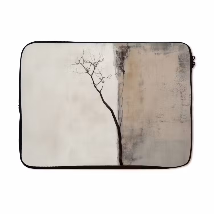 Laptophoes - Wabi sabi - Plant - Beige — 5