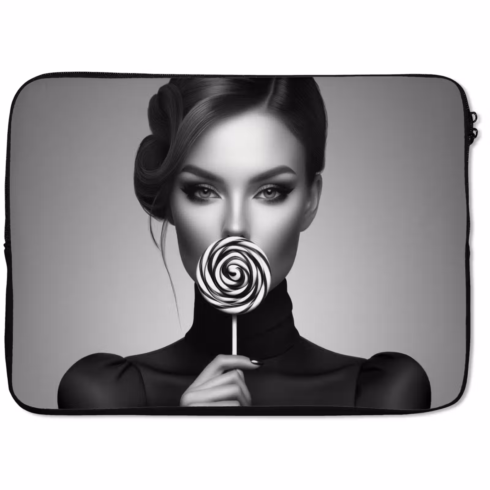 Laptophoes - Vrouw - Lolly - Zwart — 1