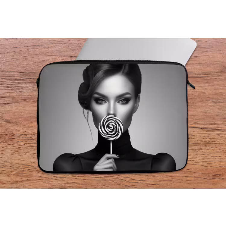 Laptophoes - Vrouw - Lolly - Zwart — 2