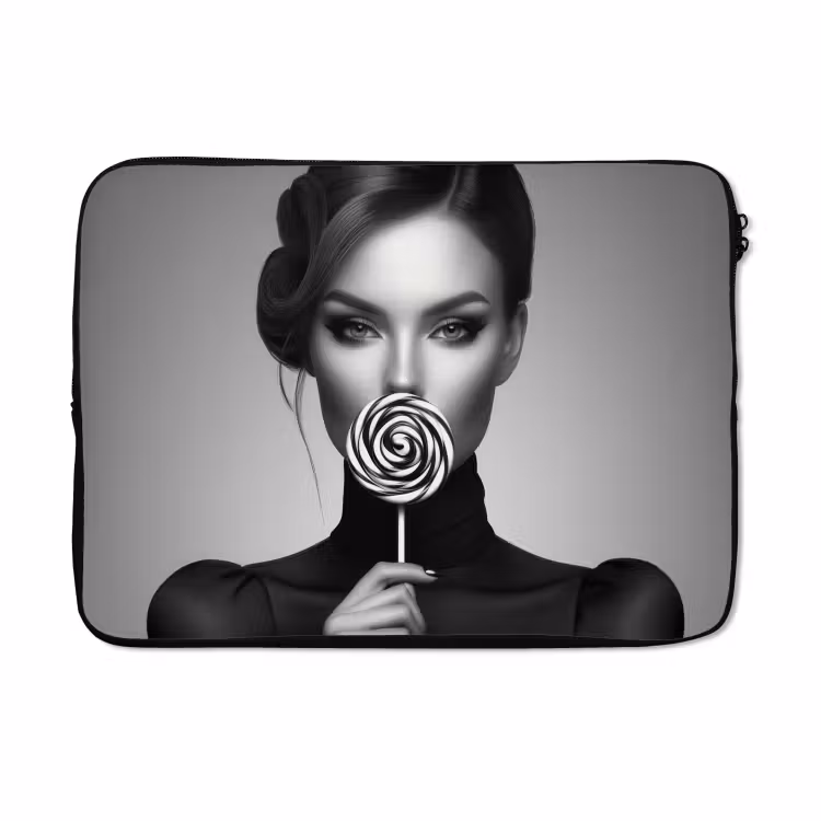 Laptophoes - Vrouw - Lolly - Zwart — 5