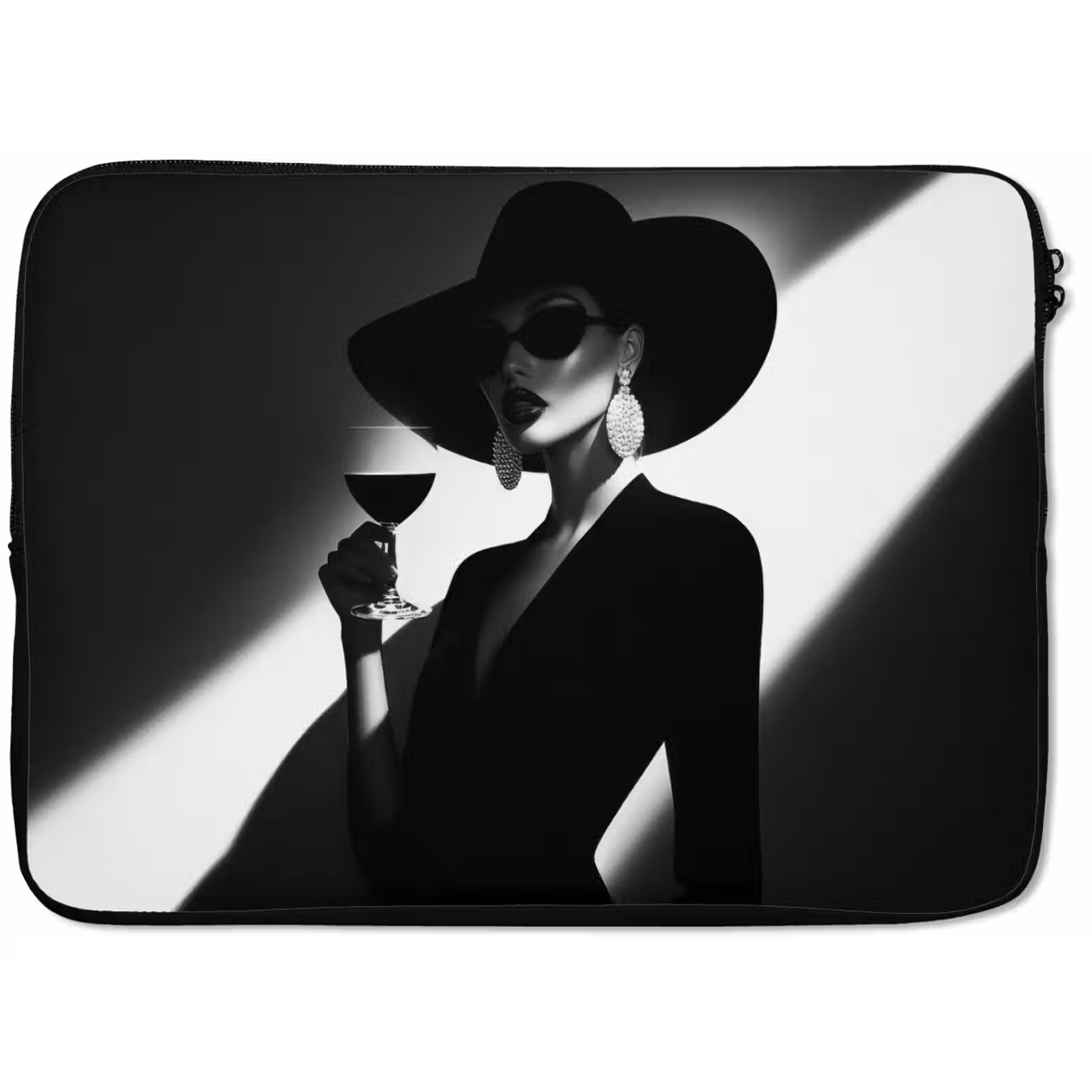 Laptophoes - Vrouw - Wijn - Chic — 1