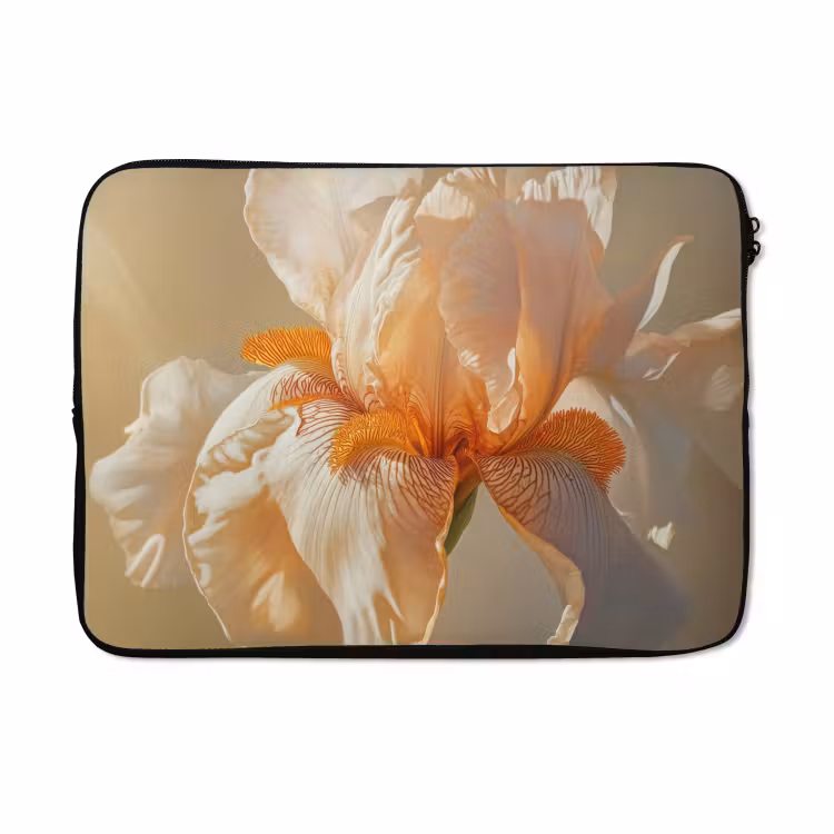 Laptophoes - Close up - Oranje - Iris — 5