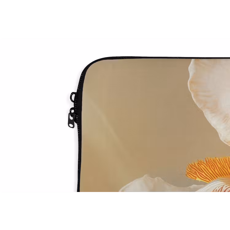 Laptophoes - Close up - Oranje - Iris — 6