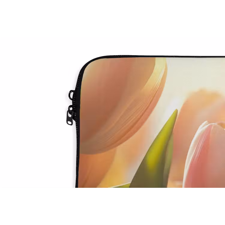 Laptophoes - Tulpen - Roze - Zonnestralen — 6