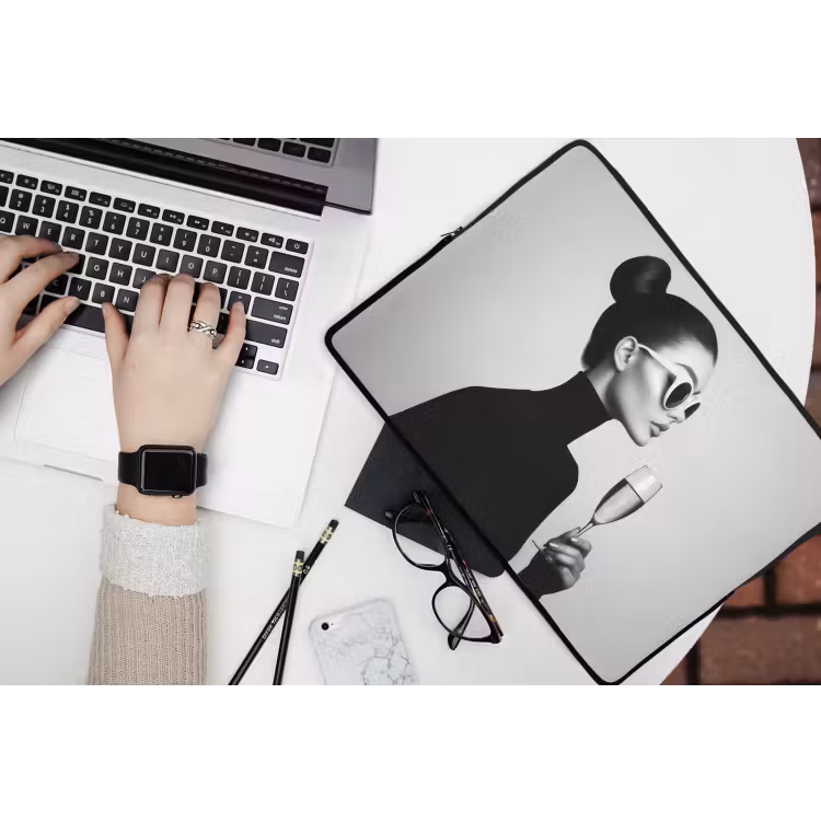 Laptophoes - Vrouw - Champagne - Modern — 3
