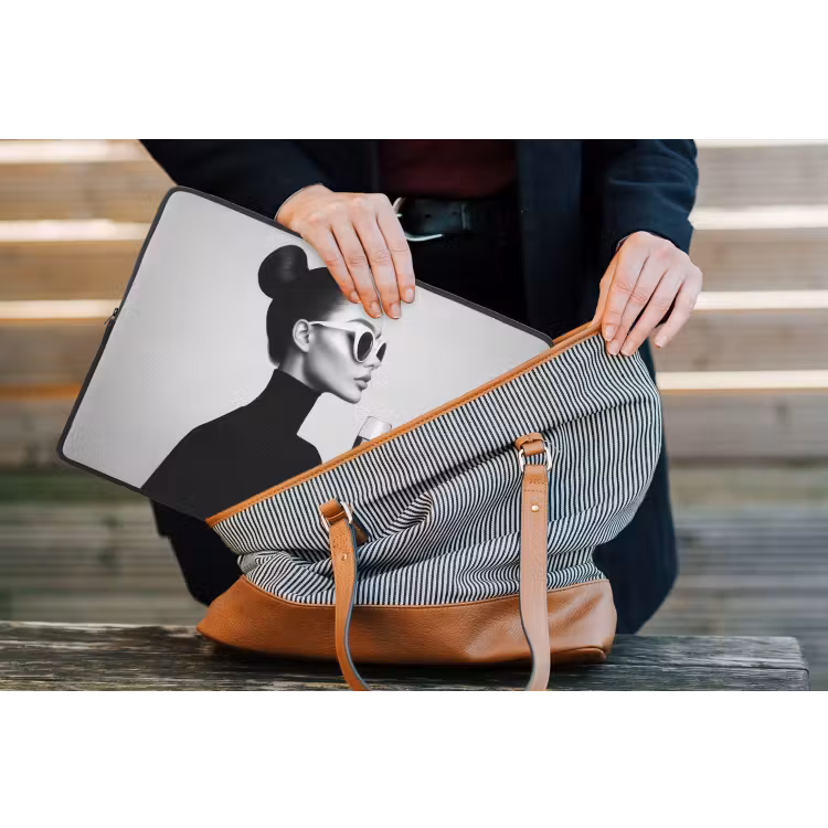 Laptophoes - Vrouw - Champagne - Modern — 4