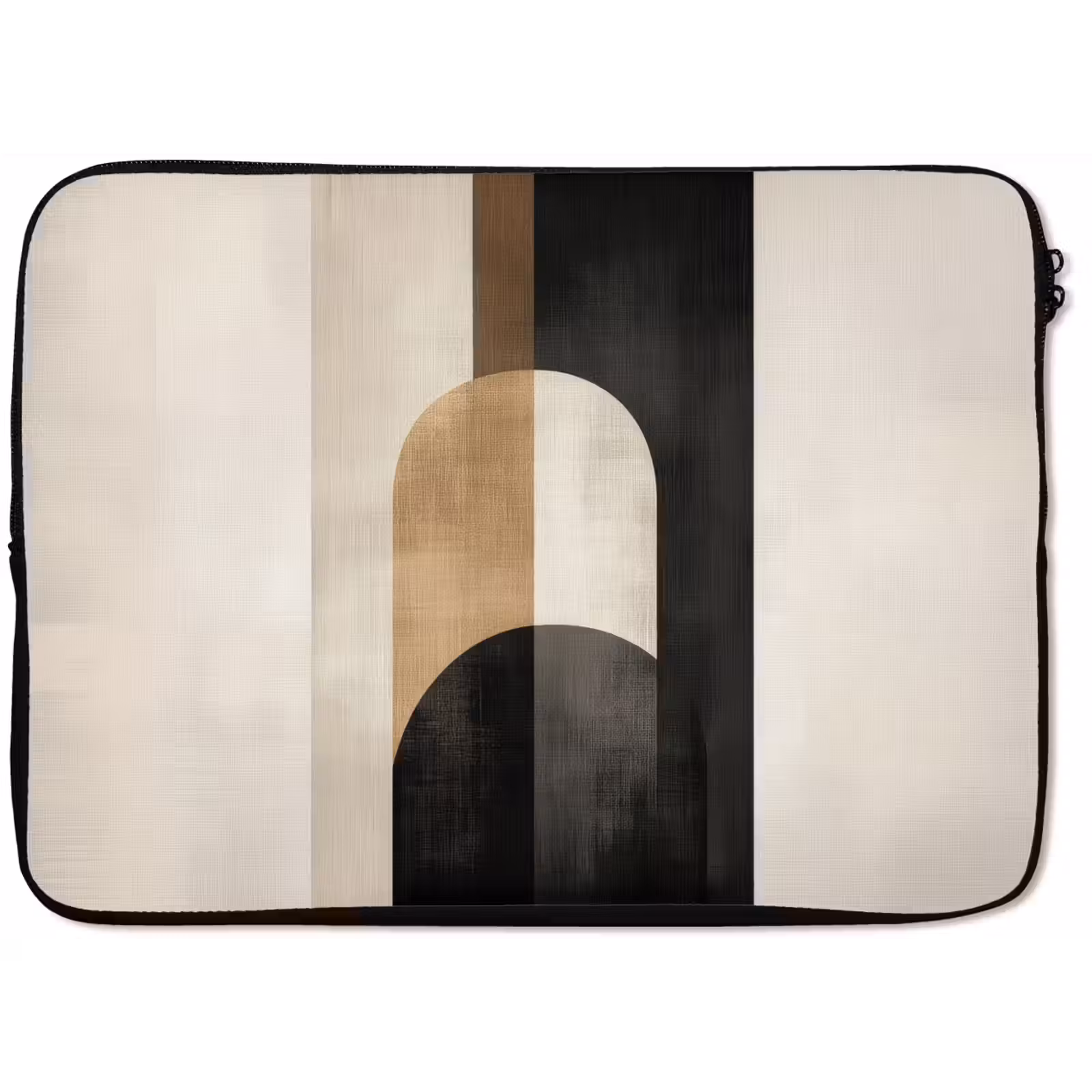 Laptophoes - Geometrische - Vormen - Wit — 1