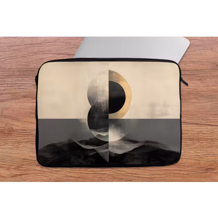 Laptophoes - Cirkels - Schaduw - Abstract — 2