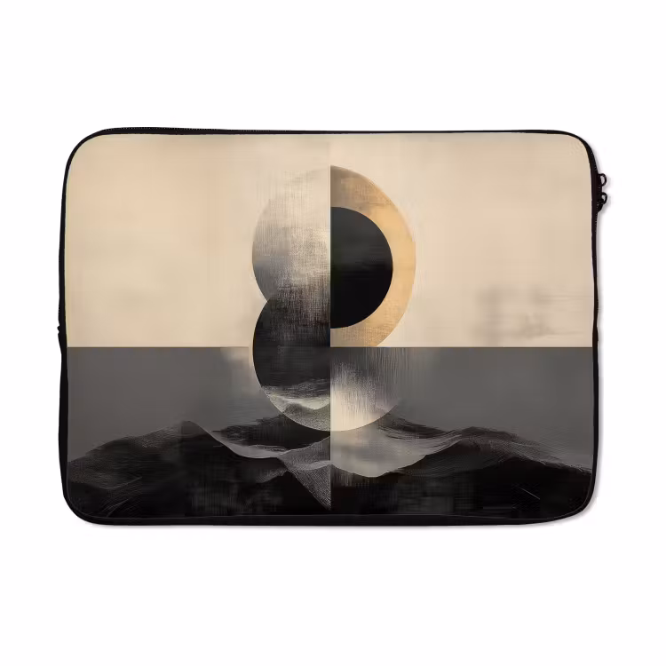 Laptophoes - Cirkels - Schaduw - Abstract — 5