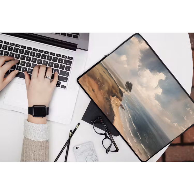 Laptophoes - Klif - Zee - Boom — 3