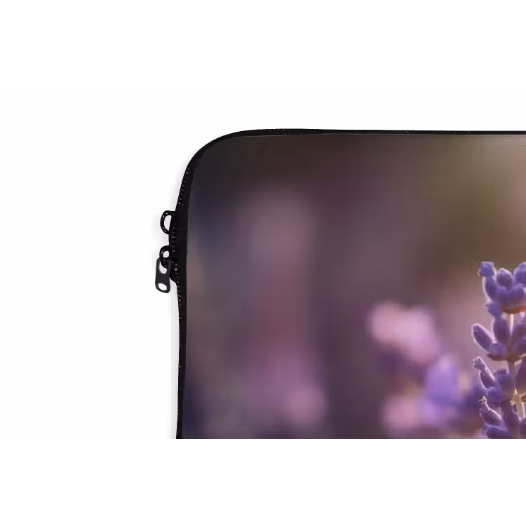 Laptophoes - Lavendelbloemen - Paars - Zonlicht — 6