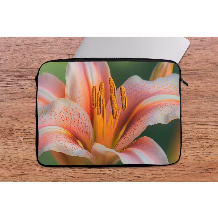 Laptophoes - Lelie - Close up - Lichtroze — 2