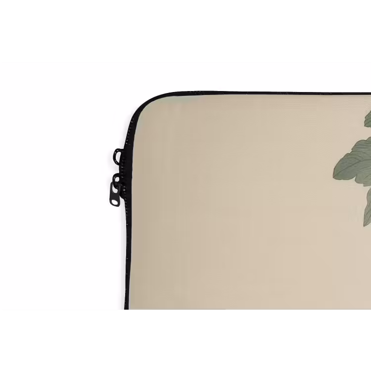Laptophoes - Specht - Bloemen - Paars — 6