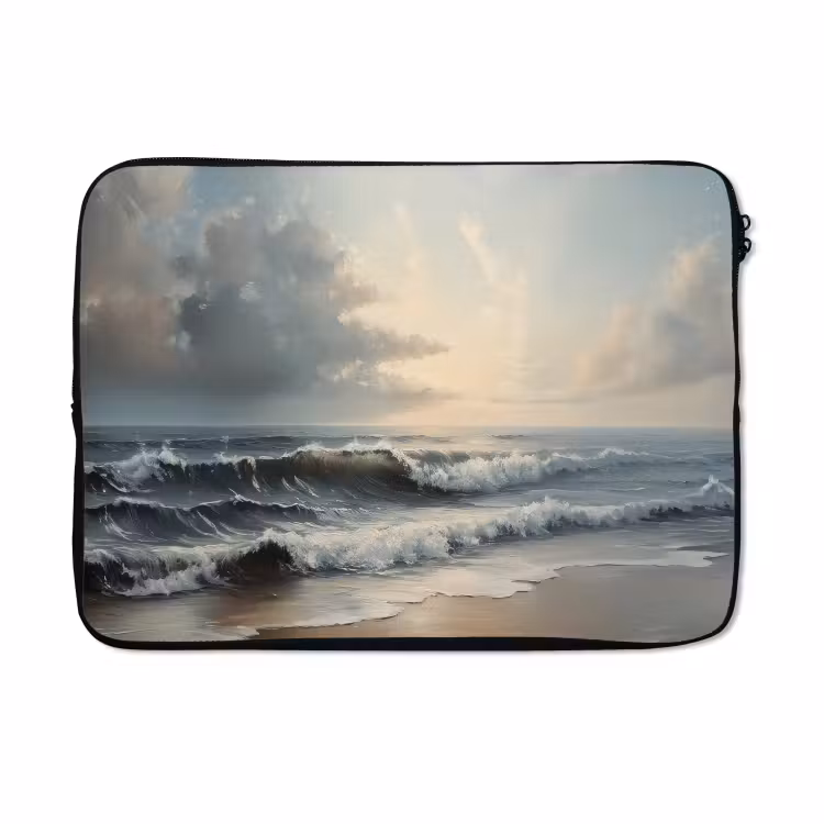 Laptophoes - Strand - Zee - Zonsondergang — 5