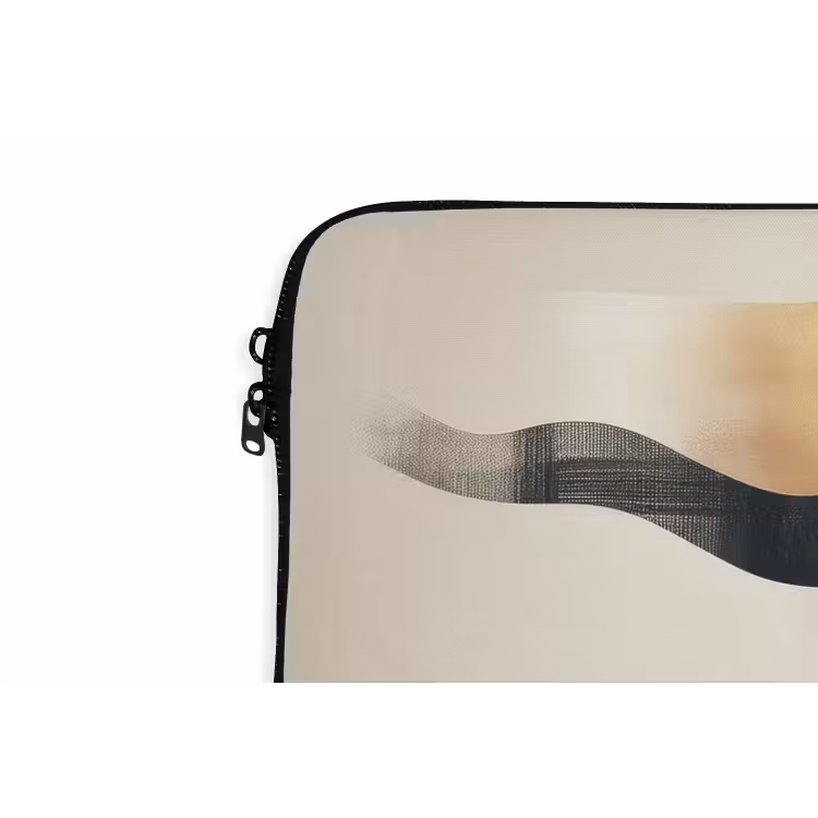 Laptophoes - Vrouw - Golven - Zwart — 6