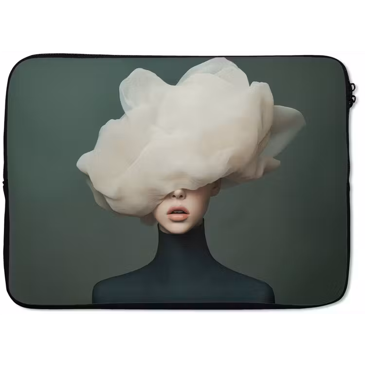 Laptophoes - Hoed - Vrouw - Beige — 1
