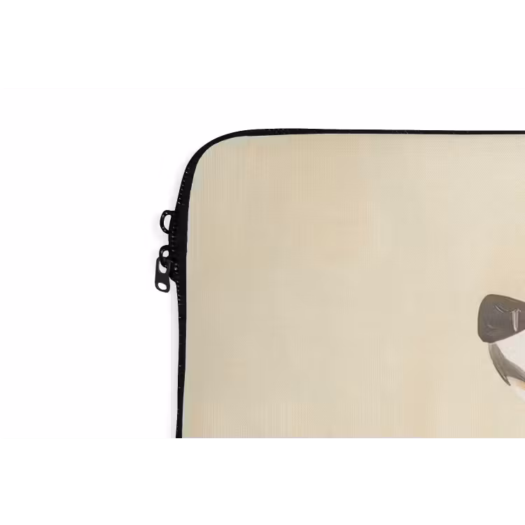 Laptophoes - Hond - Zonnebril - Sjaal — 6