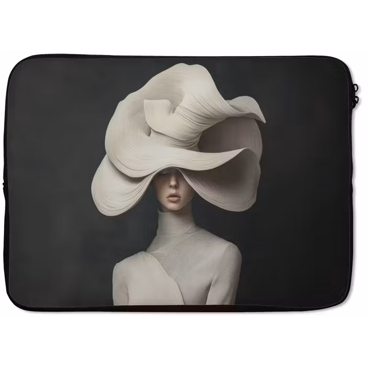 Laptophoes - Modern - Vrouw - Hoed — 1