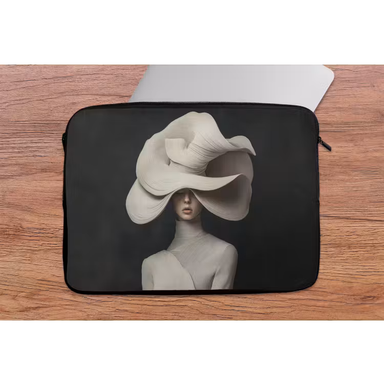Laptophoes - Modern - Vrouw - Hoed — 2
