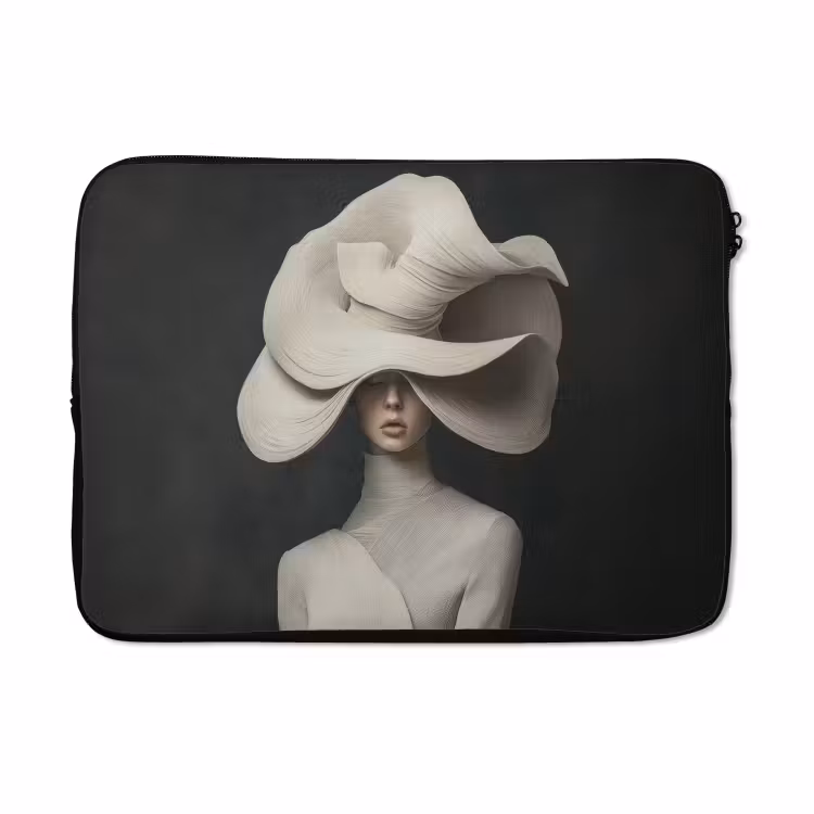 Laptophoes - Modern - Vrouw - Hoed — 5