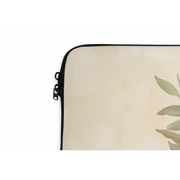 Laptophoes - Vaas - Keramiek - Olijftakken — 6