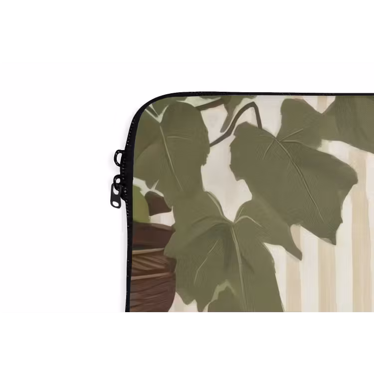 Laptophoes - Wijn - Druiven - Kaas - Bladeren — 6