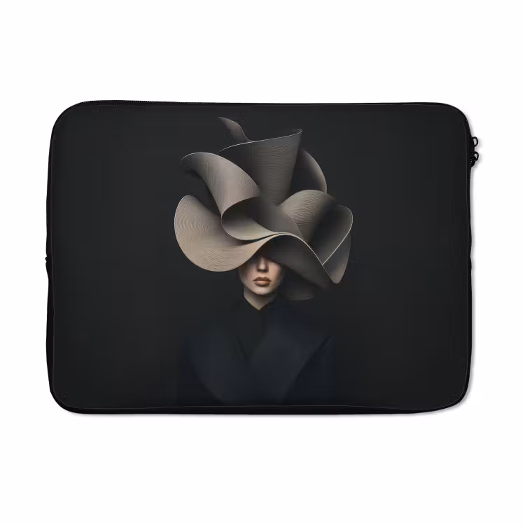 Laptophoes - Zwarte - Hoed - Vrouw — 5