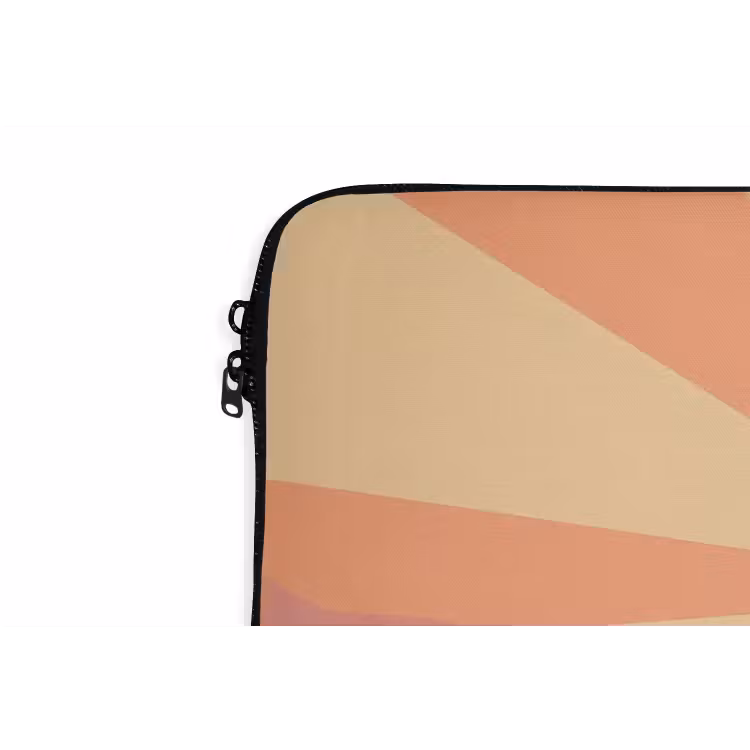 Laptophoes - Bergen - Abstract - Zonnestralen - Roze — 6