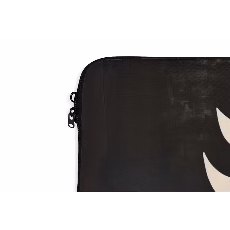 Laptophoes - Blad - Wit - Minimalistisch — 6