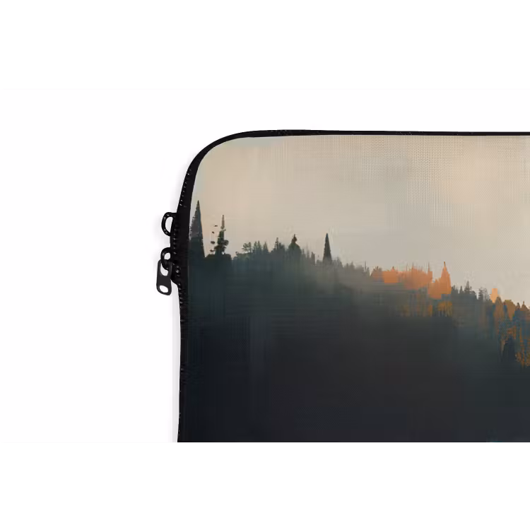 Laptophoes - Bossen - Meer - Kano - Oranje — 6