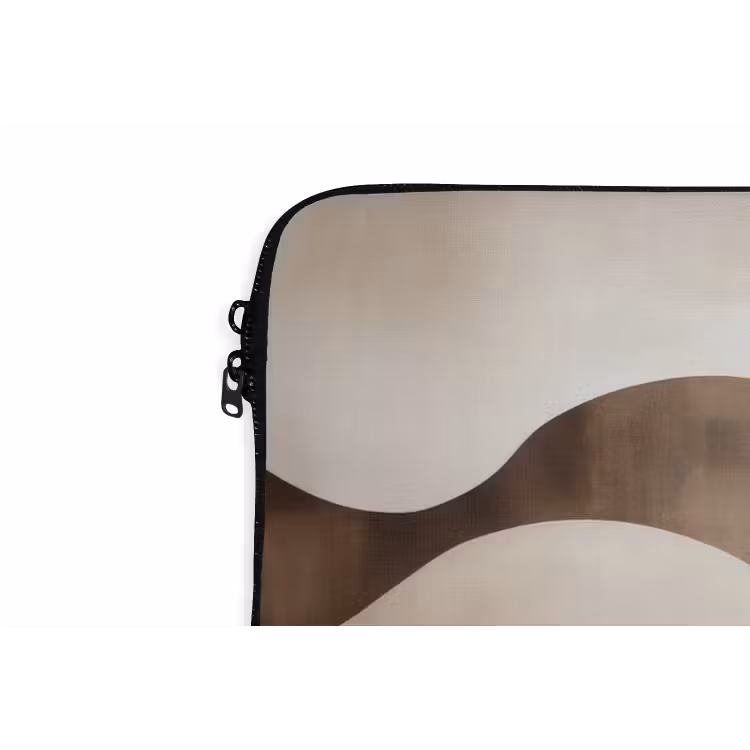 Laptophoes - Golven - Abstract - Beige — 6