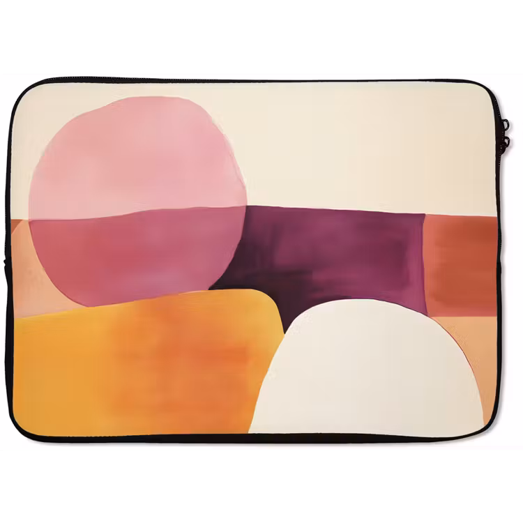 Laptophoes - Vormen - Abstract - Kleurrijk — 1