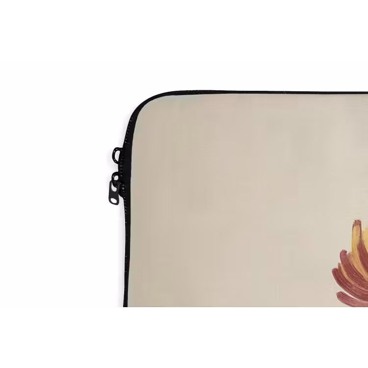 Laptophoes - Vrouw - Minimalistisch - Bloem — 6