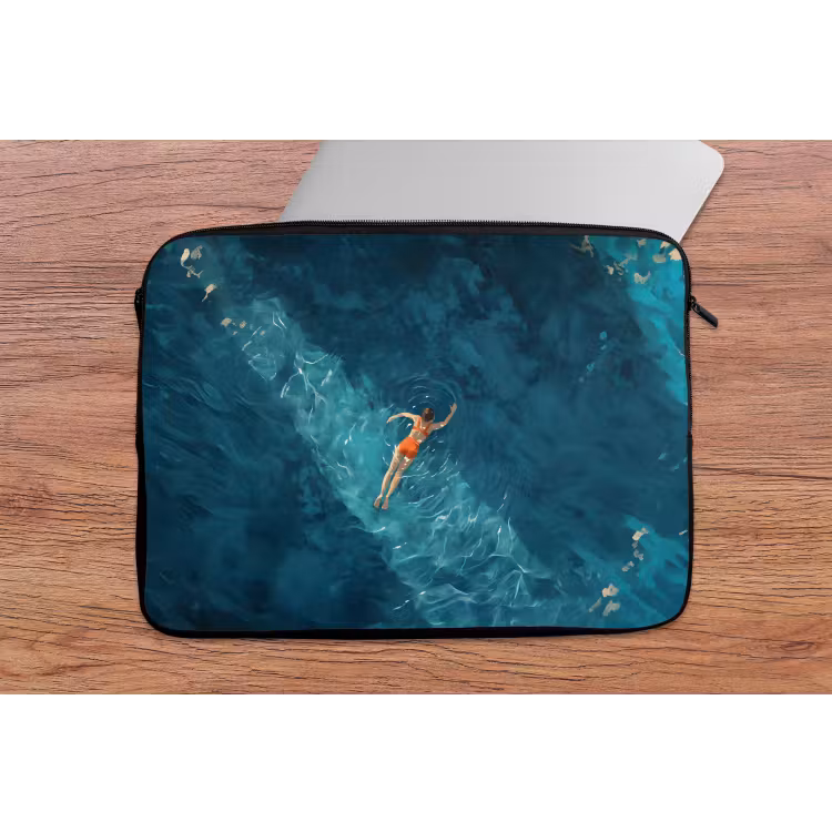 Laptophoes - Vrouw - Water - Bikini - Oranje — 2