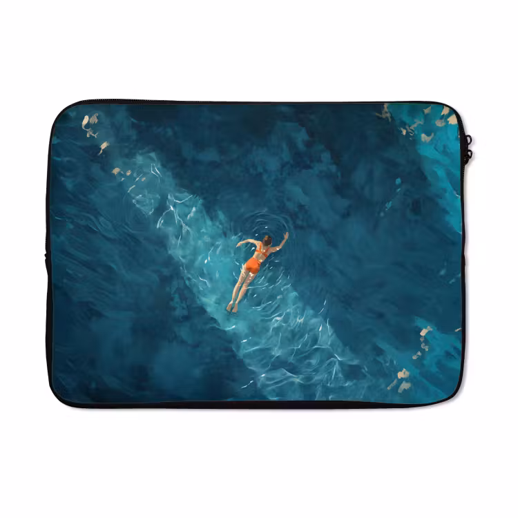 Laptophoes - Vrouw - Water - Bikini - Oranje — 5