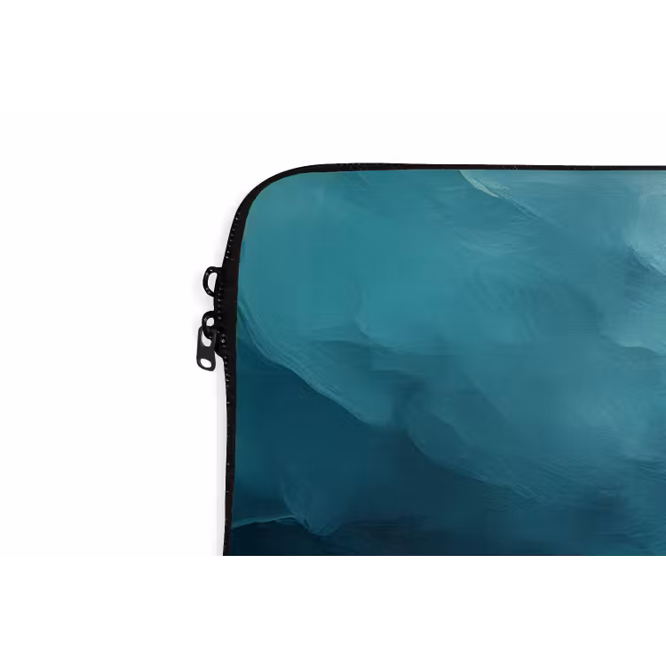 Laptophoes - Zee - Silhouet - Abstract - Blauw — 6