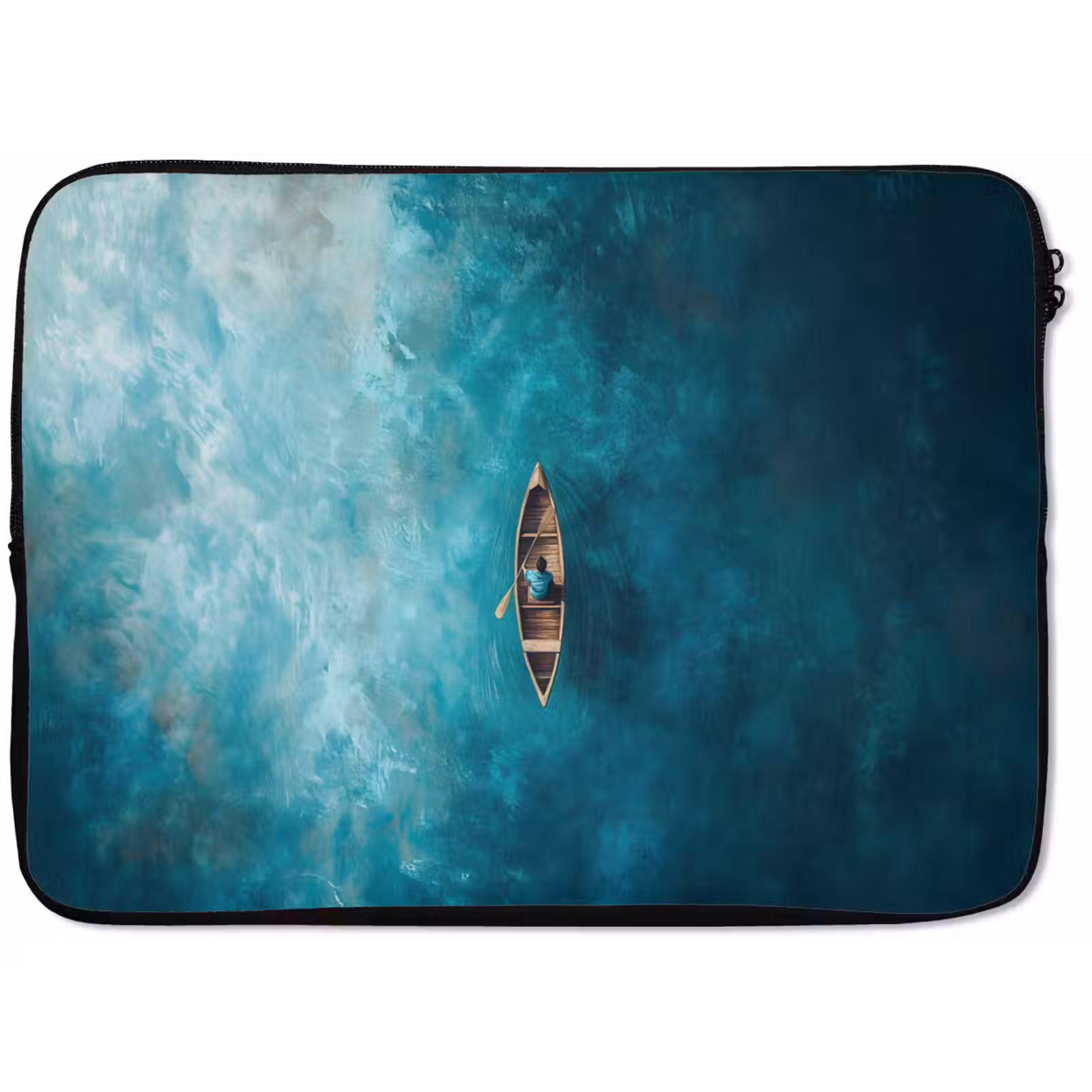 Laptophoes - Bootje - Water - Blauw — 1