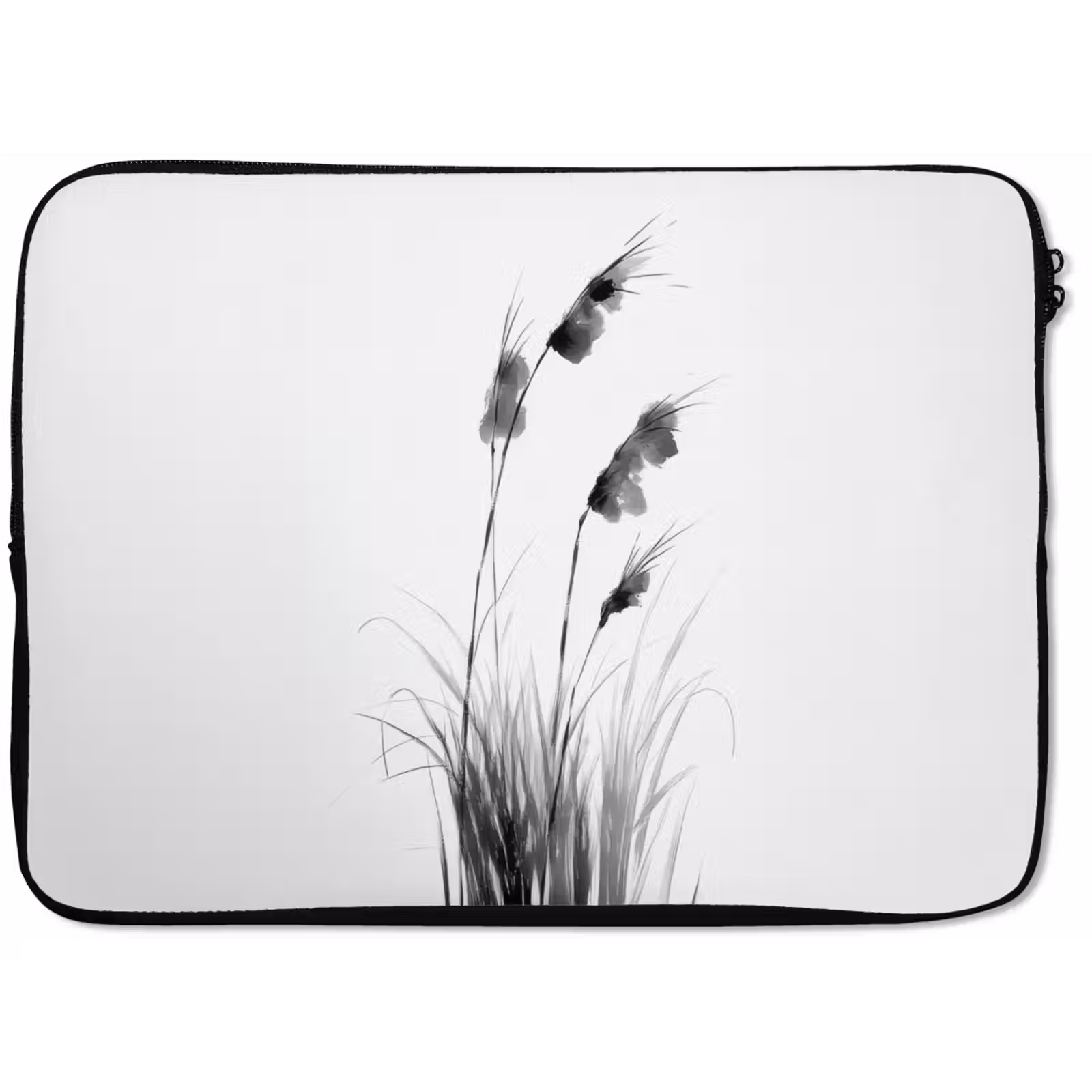 Laptophoes - Minimalistisch - Stelen - Wit — 1