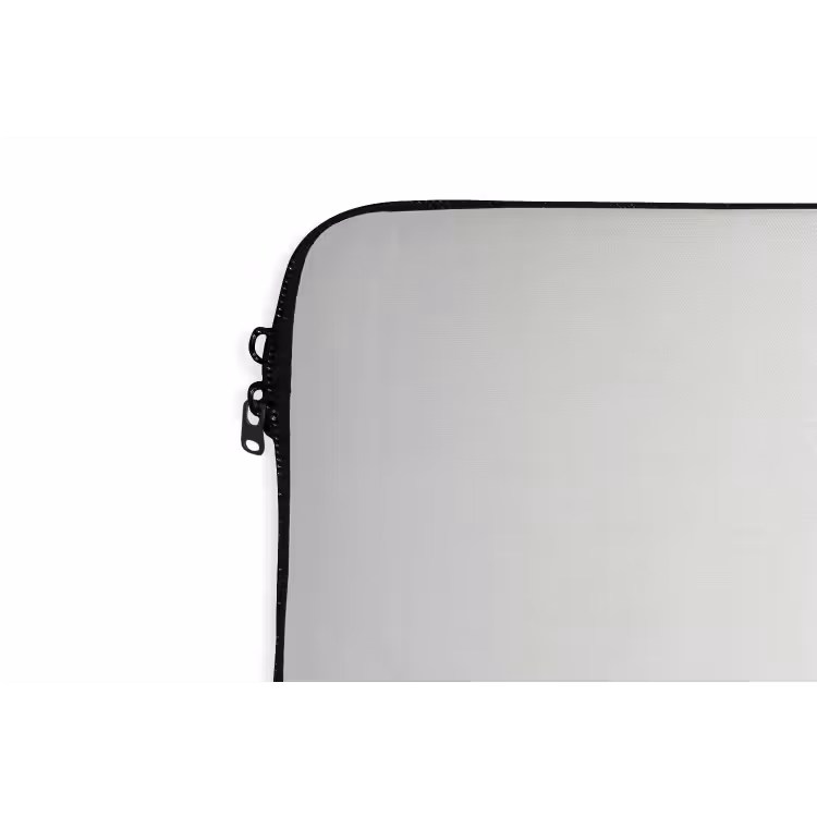 Laptophoes - Bladeren - Zwart - Lotusbloem - Minimalitisch — 6