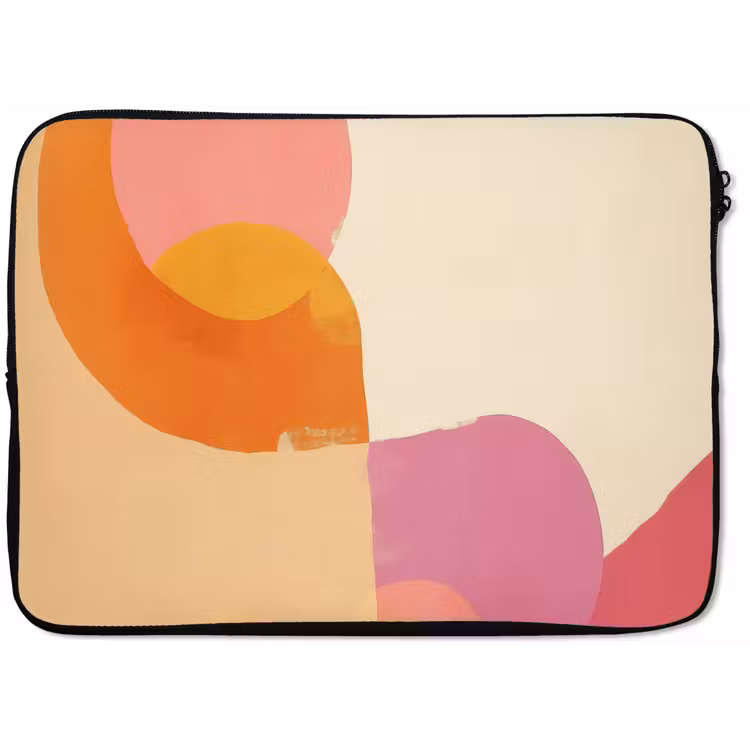 Laptophoes - Vormen - Abstract - Kleurrijk — 1