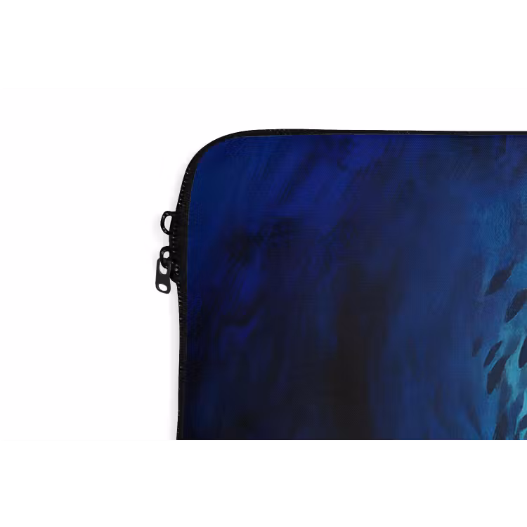 Laptophoes - Walvis - Vissen - Donkerblauw — 6