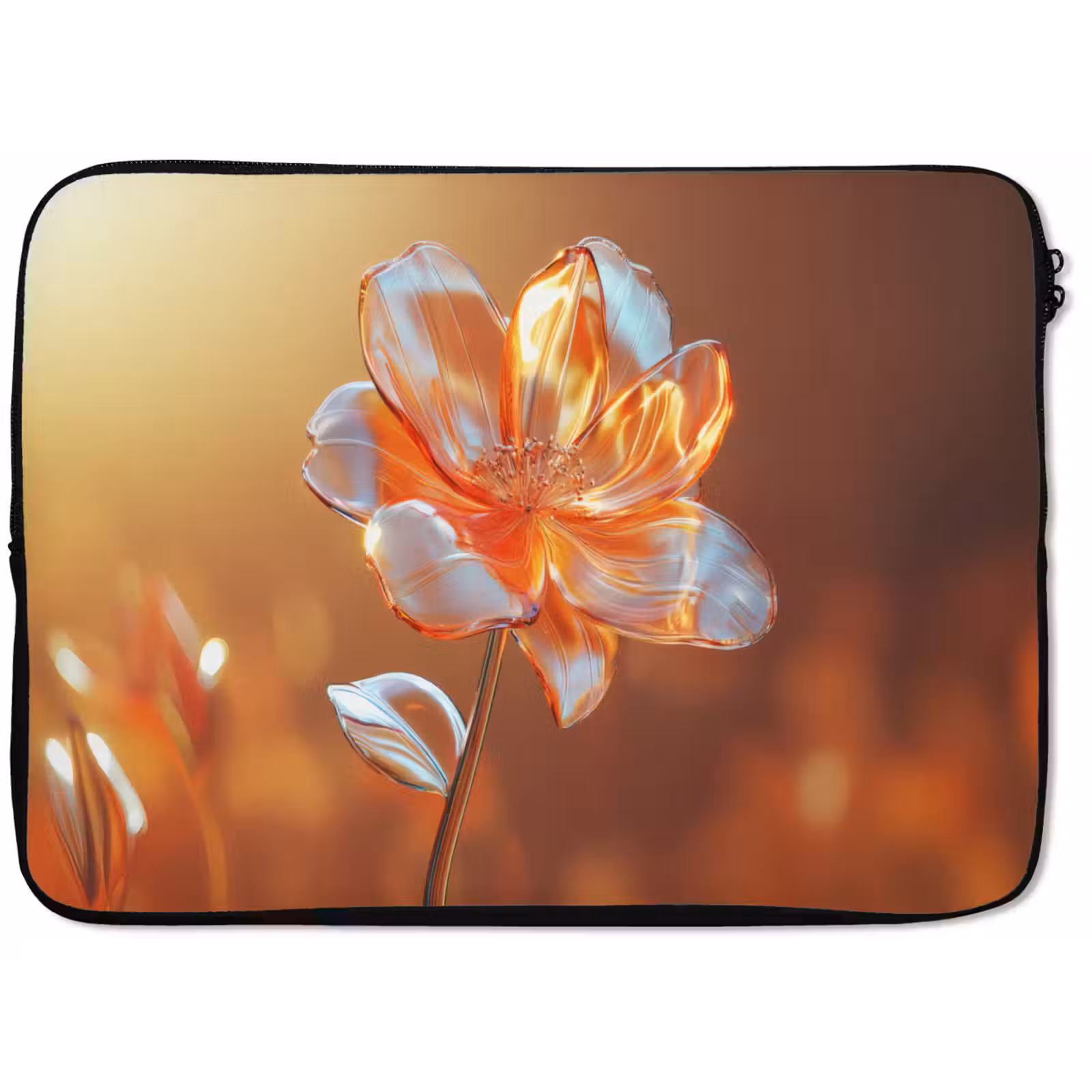 Laptophoes - Glazen - Bloem - Zonlicht — 1
