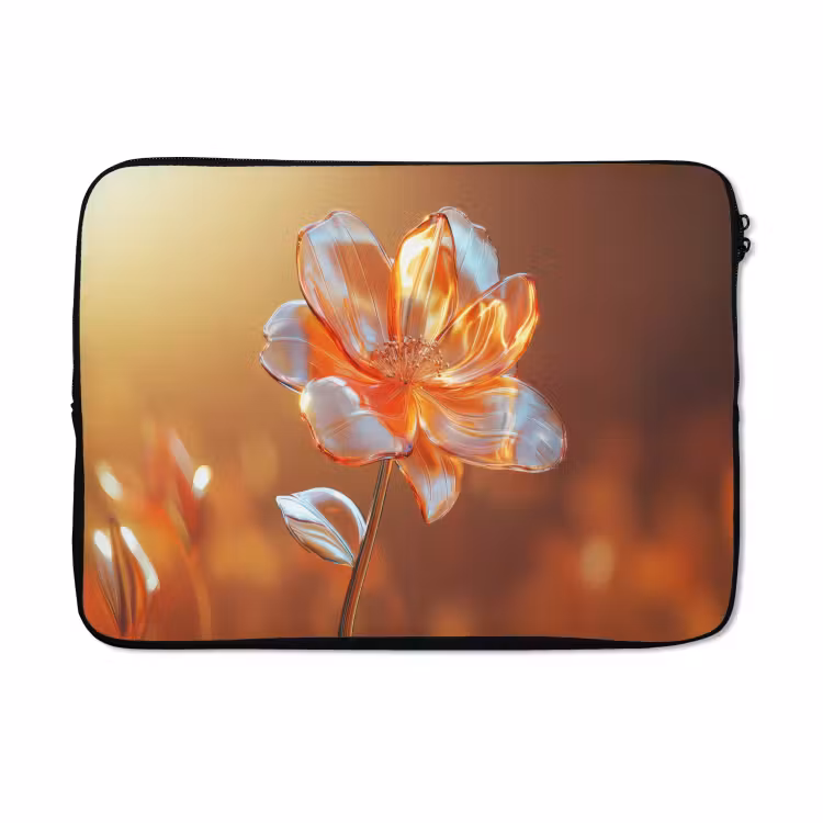 Laptophoes - Glazen - Bloem - Zonlicht — 5