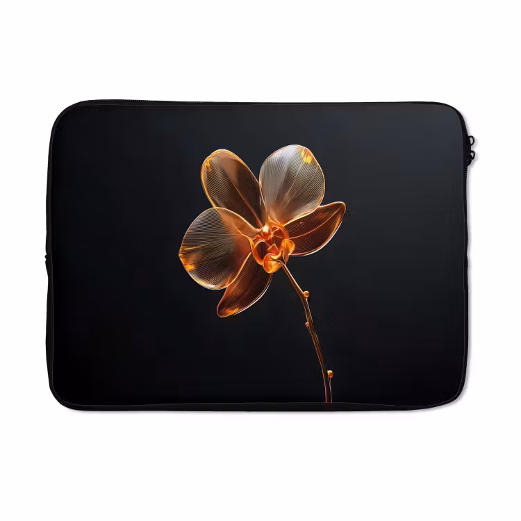 Laptophoes - Orchidee - Doorzichtig - Bloem — 5