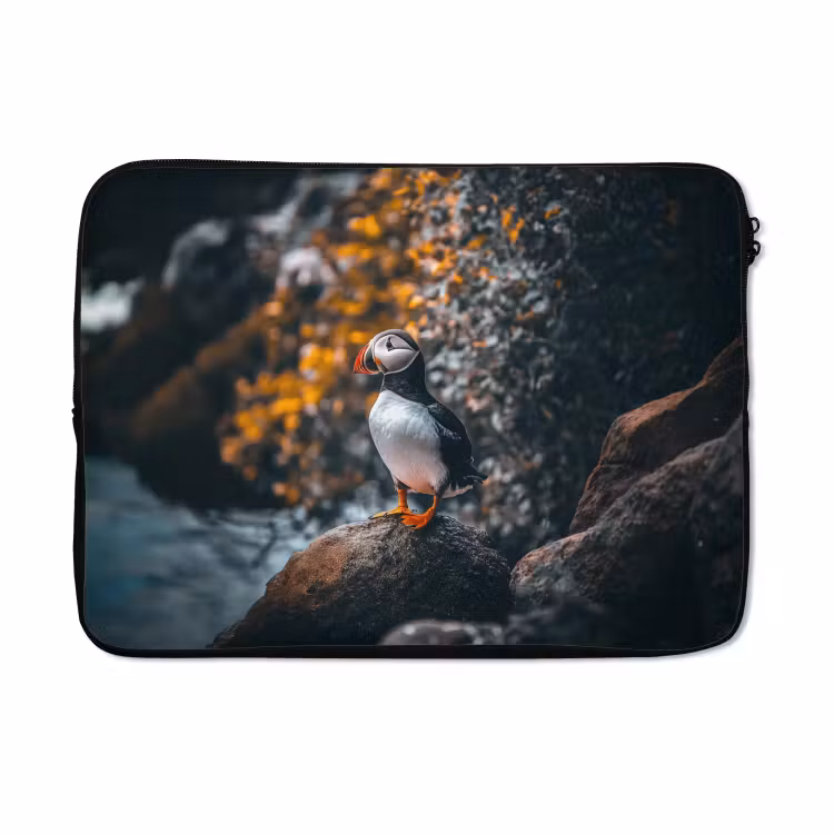 Laptophoes - Papegaai - Vogel - Rots - Wit — 5