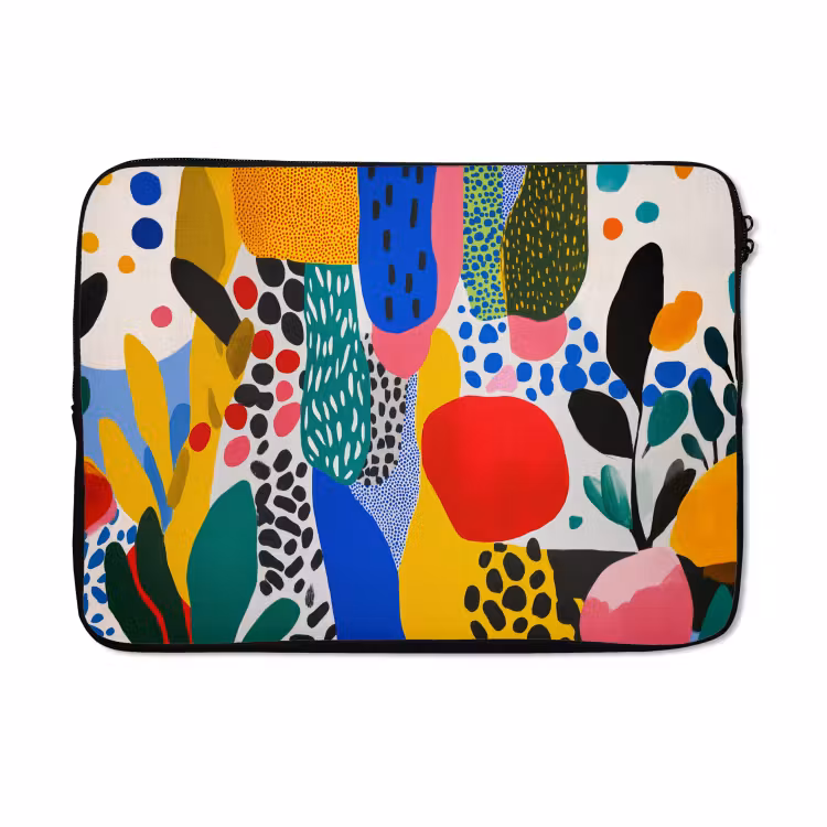 Laptophoes - Stippen - Vormen - Modern - Kleuren — 5