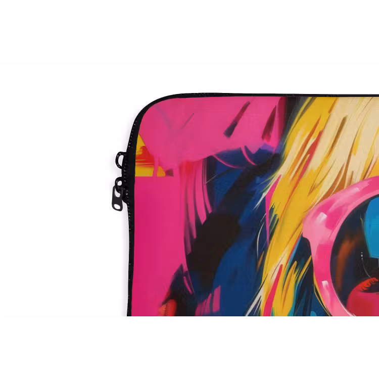 Laptophoes - Zonnebril - Roze - Vrouw - Rietje — 6