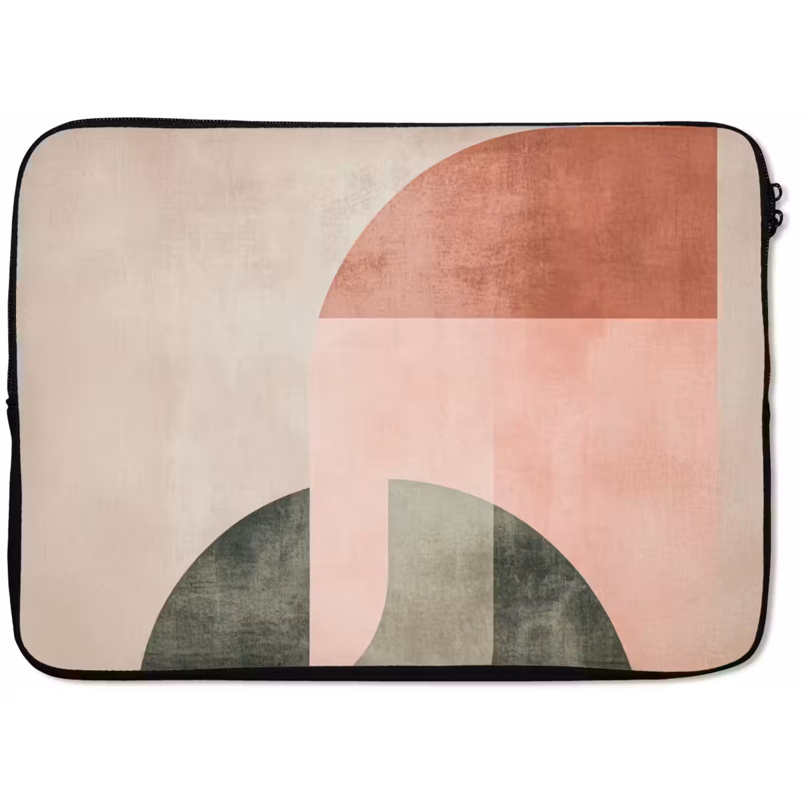 Laptophoes - Cirkel - Abstract - Roze — 1